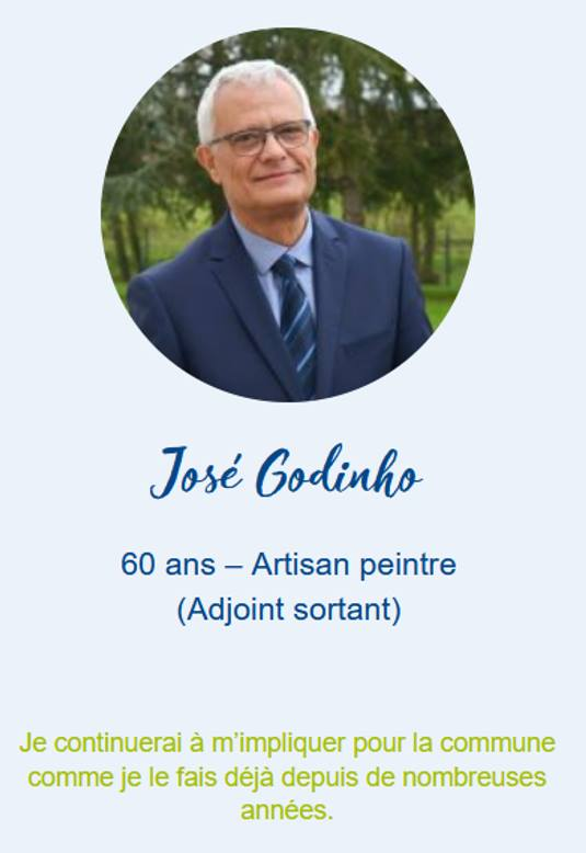 alainvey2020's tweet photo. José GODINHO, colistier de la liste Basse-Goulaine, Moderne et Humaine https://t.co/a1zeC7CmHV
