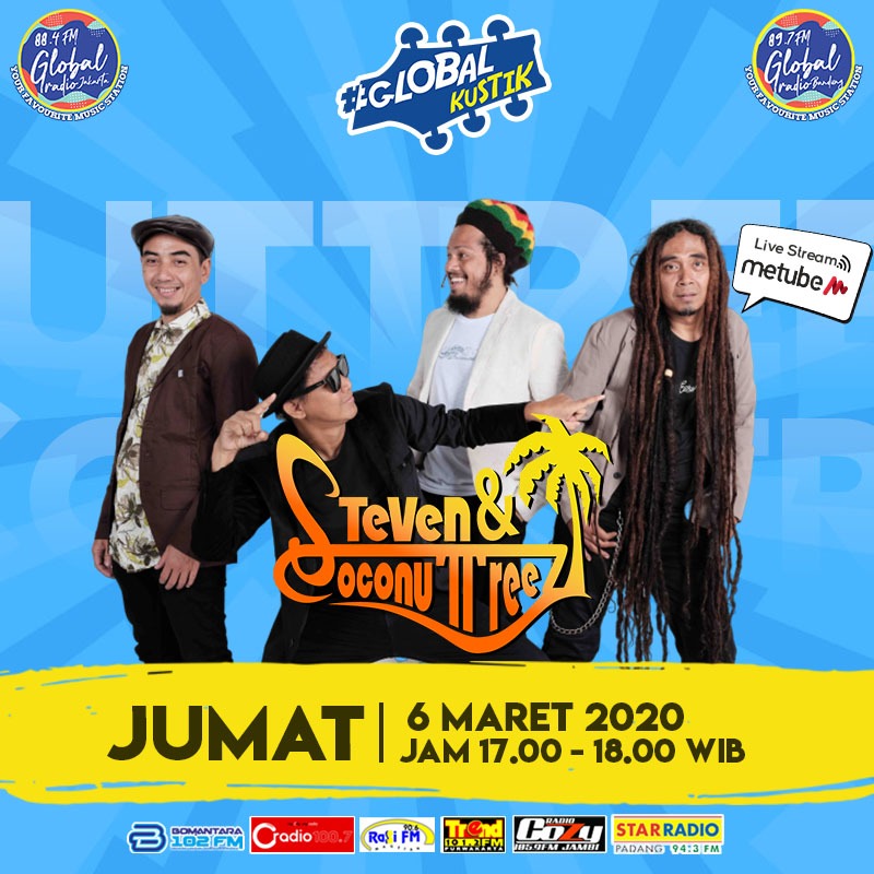 stevenjam's tweet photo. Yuk staytune jam 5 sore ini on @884GlobalRadio @897GlobalRadio dan live streaming di @MeTubeID
#stevenandcoconuttreez #stevenjam #reggaeonradio #radio #globalradio #globalkustik #mncradio langsamkan https://t.co/sfyjV2iebF