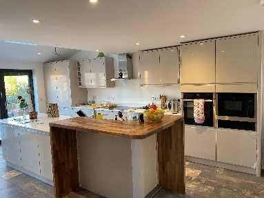 Single storey rear extension recently completed #extensions #buildings #groundwork #Plant #kitchens #Electrics #plumbing #velux