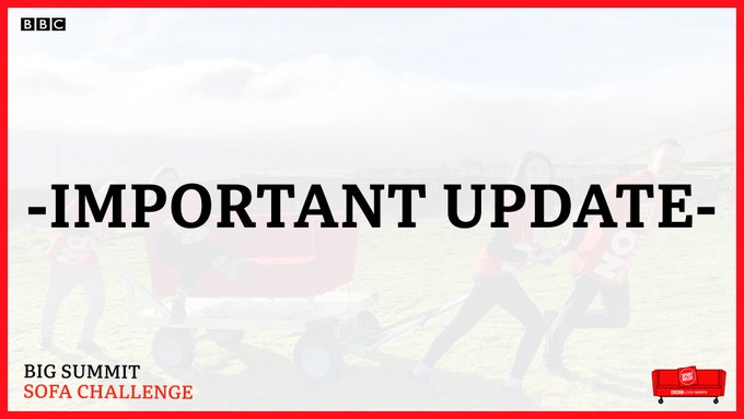 Big Summit Sofa Challenge tweet media