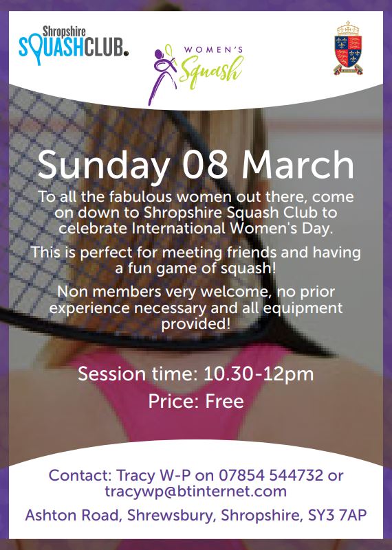 Shropshire Squash Club. SY37AA tweet media