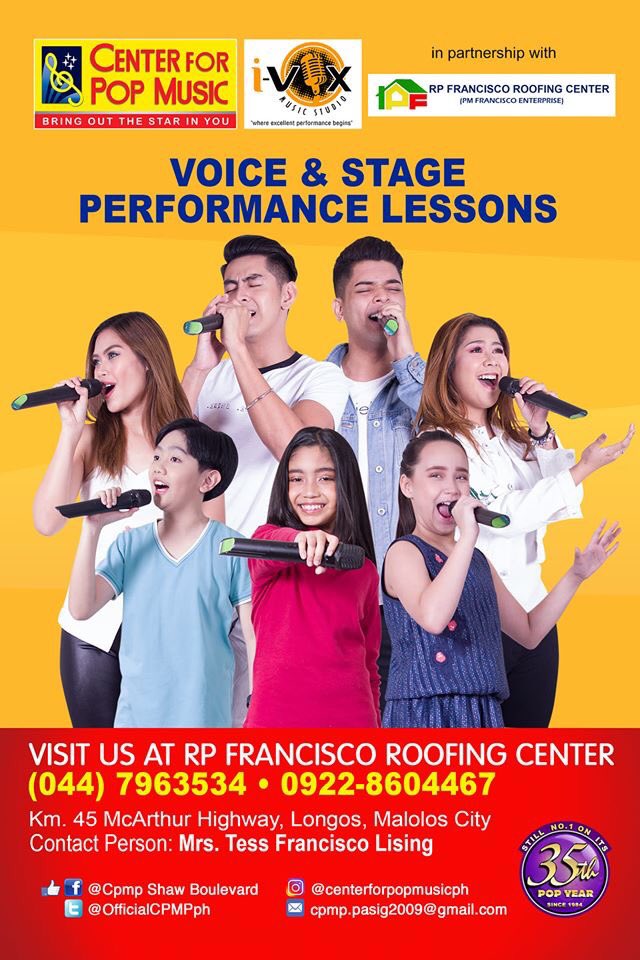 OfficialCPMPph's tweet photo. #centerforpopmusicph Summer 2020!
Singing 
Dancing 
Instruments (Guitar•Keyboard•Drums•Violin) 
Enroll now and bring out the star in you! Now on it’s 36th op Years! https://t.co/KABzMdntDO
