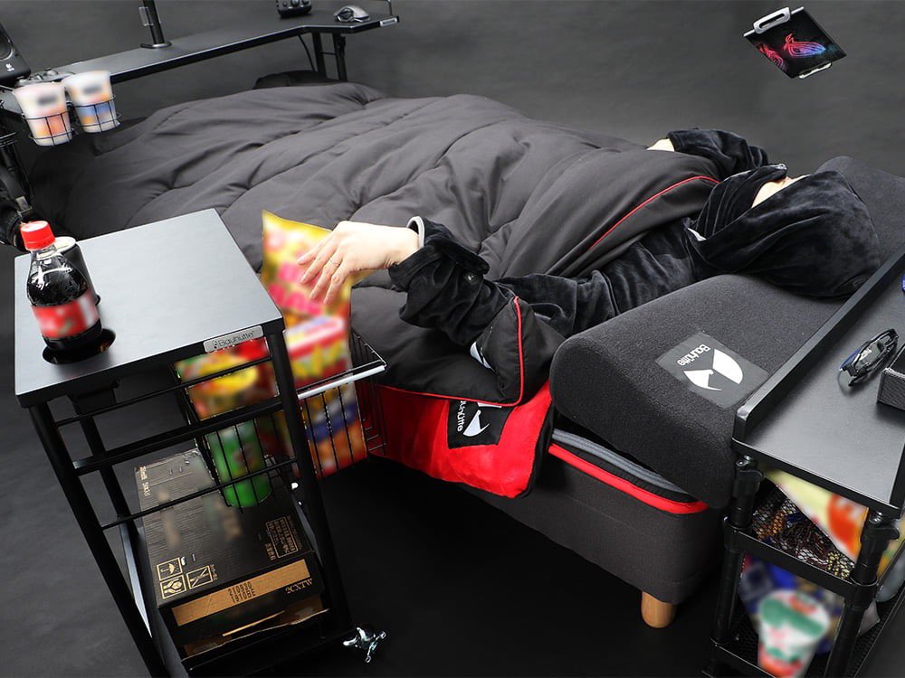 blackalekx's tweet photo. ห้องนอนในฝัน สำหรับคนขี้เกียจ https://t.co/h9dRxKzIk9