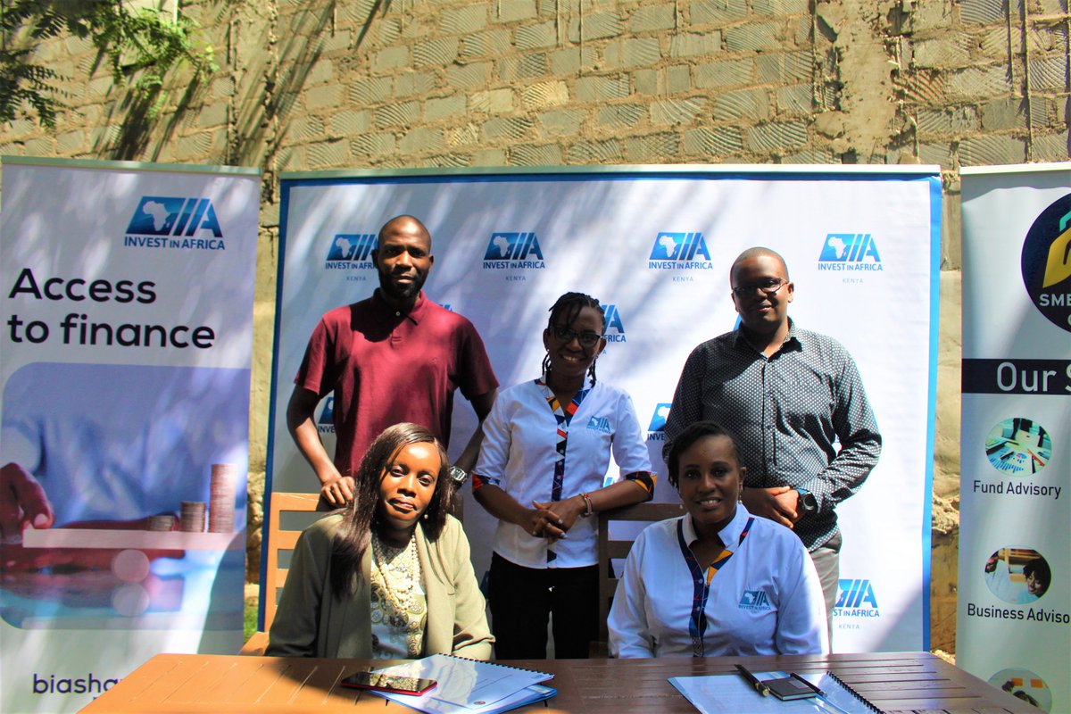 IIA_Kenya's tweet photo. @IIA_Kenya  today entered into a partnership with the @smesupport_ke to initiate a collaborative effort aimed at improving access to finance for SMEs. #Success2020 https://t.co/pI251D2uuW