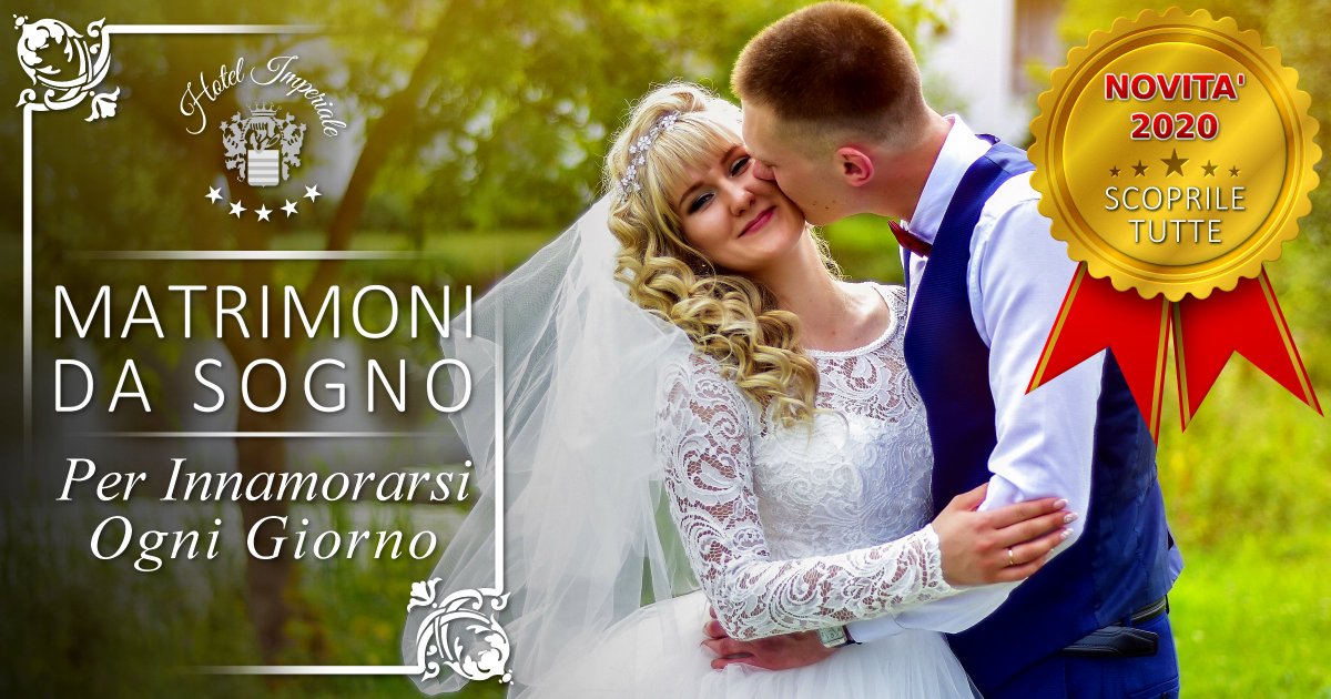 HotelImperiale1's tweet photo. FULL MARRIAGE EVENTS
Infiniti servizi disponibili in esclusiva.
Lusso ed Eleganza diventano accessibili a tutti.
Organizza tutto il tuo matrimonio senza stress.
Contattaci per info.
https://t.co/Ek6VSfZrUu https://t.co/dxEo2CVETK