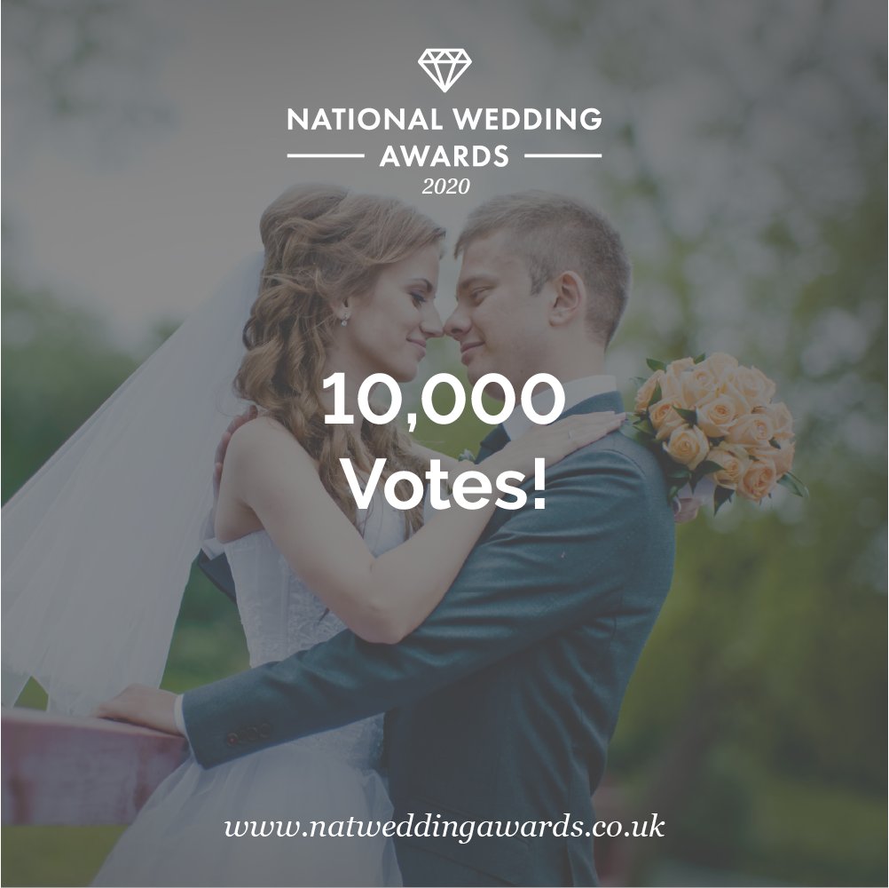 We are receiving a lot of votes! 

We have reached an amazing 10,000 votes!

You still have 2 months to get your votes in, 

Follow the link in our bio ☝️

#wedding #awards #weddingawards #NWAwards #NWAwards2020 #votes #tickets