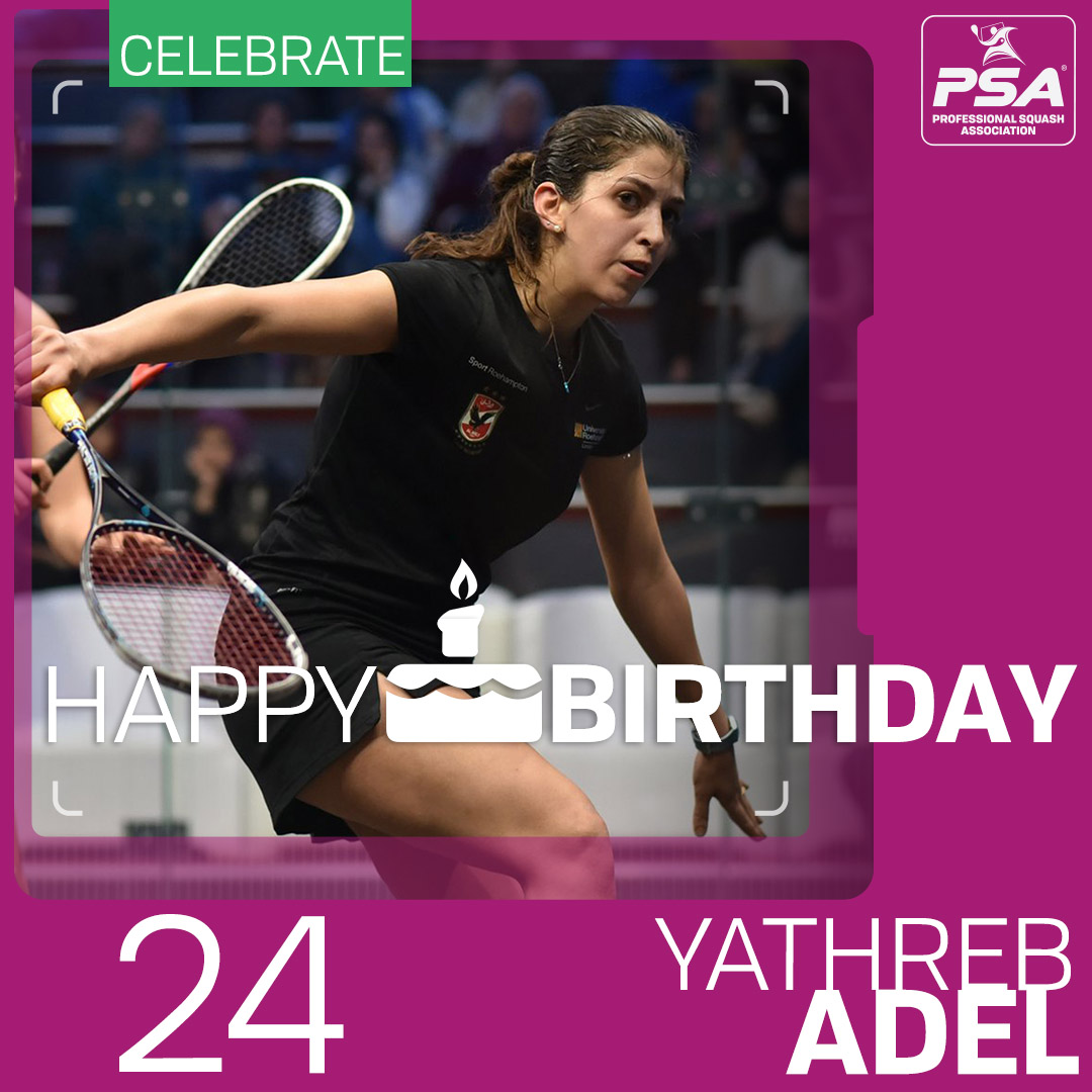 Happy birthday to Egypt's <a href="/YathrebAdel/">Yathreb Adel</a> 🥳

Have a good day, Yathreb! 🎂