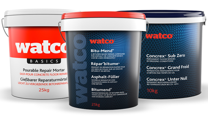 WatcoUK's tweet photo. From basic to specialist, we have every repair product you could need for repairing cracks, holes, steps, ramps or vertical surfaces. Specially formulated to give unravelled performance and ease of application making your repairs as simple as possible.  
https://t.co/aOVuTJIh1L https://t.co/OfOzE89RqX