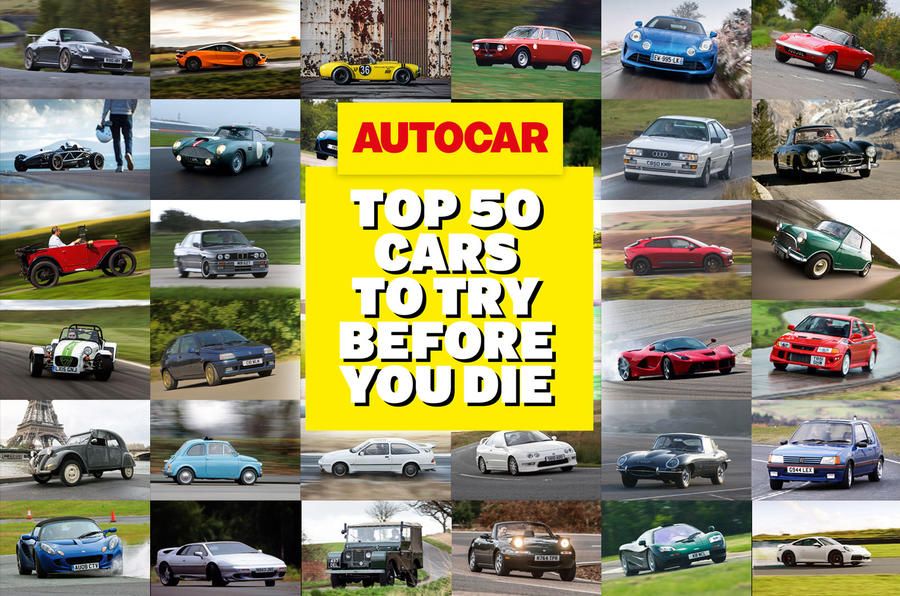 autocar's tweet photo. We've whittled down our top 50 cars to drive before you die. Now it's time for you to pick yours https://t.co/99nKmNPNPg https://t.co/PTtGeubgRr