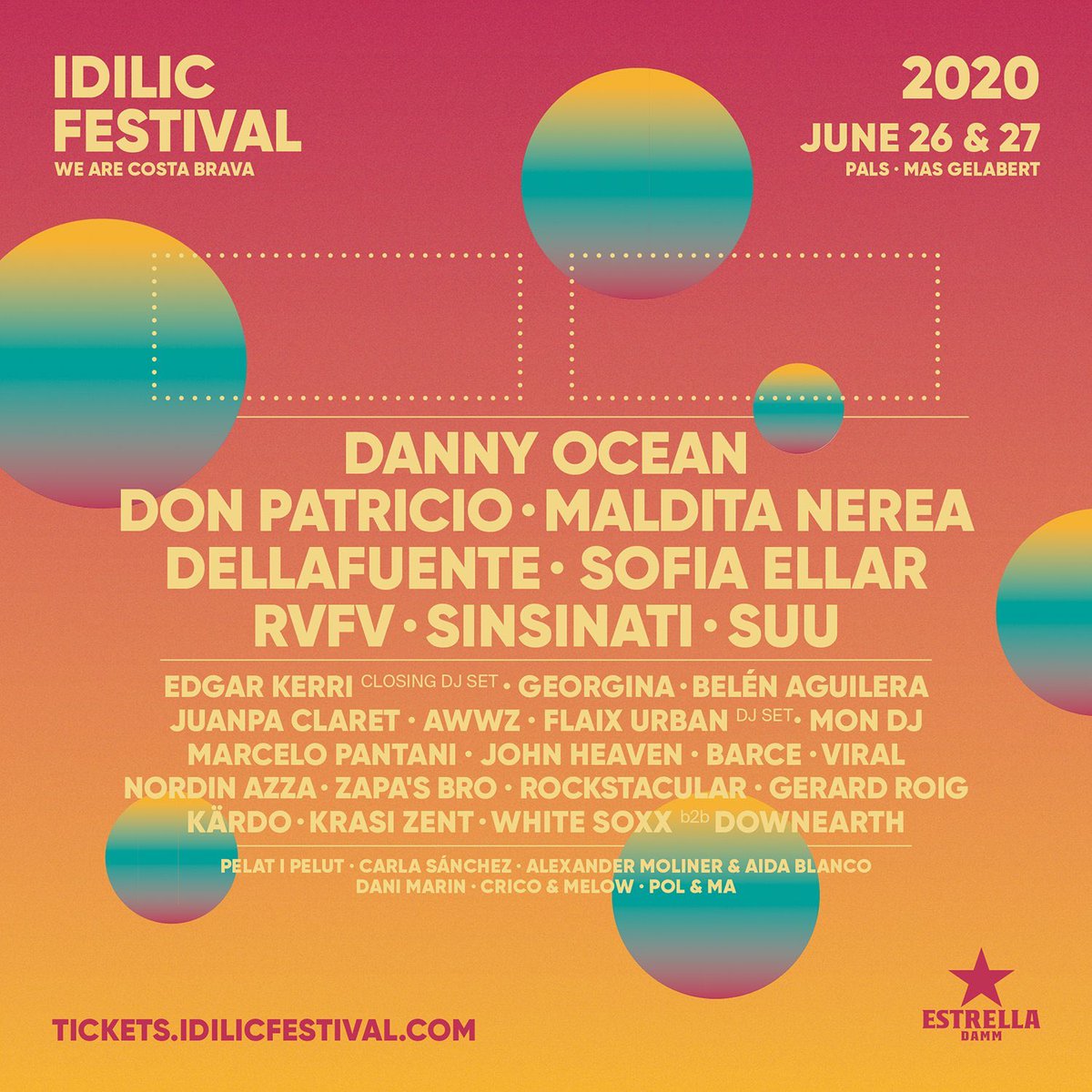 ¿Ganas de festivales?? Este verano en #CostaBrava llega <a href="/idilicfestival/">IDILIC Festival</a> !! Con <a href="/MalditaNerea/">Maldita Nerea</a> <a href="/georginamusica/">Georgina</a> y muchos más!!