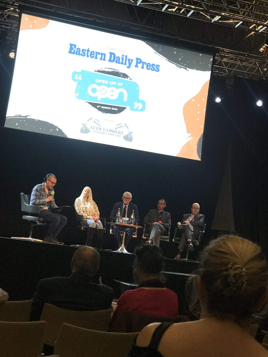 nelsonsjourney's tweet photo. The first panel discussion for #EDPOpenUp live on @BBCNorfolk https://t.co/q4XtyiqLHT