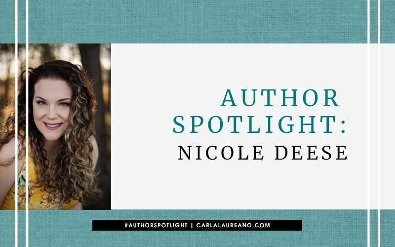 Author Spotlight: Nicole Deese carlalaureano.com/author-spotlig…