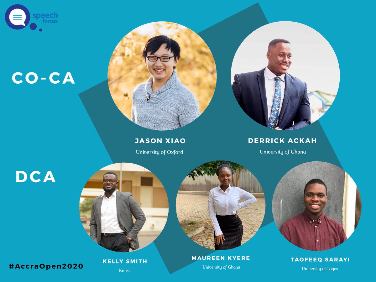 speechforcesorg's tweet photo. The Adjudication Core is set. Are you ready?
#AccraOpen https://t.co/D2lwSIwFoJ