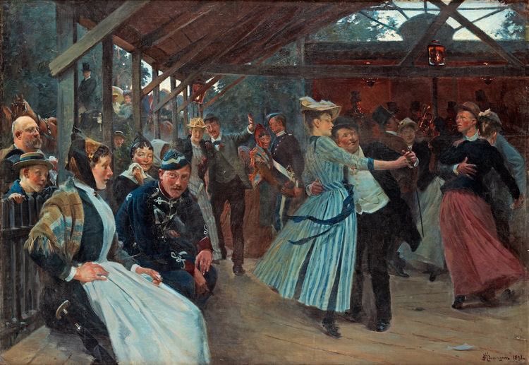 Danish artist Erik Ludvig Henningsen (1855-1935). #DanishArt