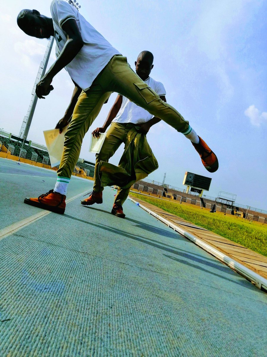 abdulmarlyc's tweet photo. On to the next one... Thank you @officialnyscng. NYSC AIN'T SCAM... #NYSC #POP19 https://t.co/pa3nidRYli