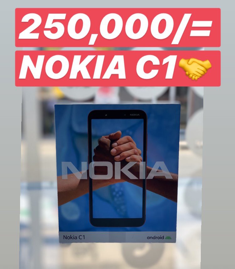 Sativa255's tweet photo. Nokia Brand NEW
Full Boxed Brand nEW.
Nokia C1.
250,000/=only.
Comes with 1year Warrante.
Full Boxed &amp; Sealed.

Call 📞0782417435.
Whatsapp📲0789401140.
Duka lipo 📍 makumbusho Bus stop.

Kwa matengenezo ya iphone (iPhone Fix👨🏾‍🔧) nicheki pia. https://t.co/l9oTKCxVeU