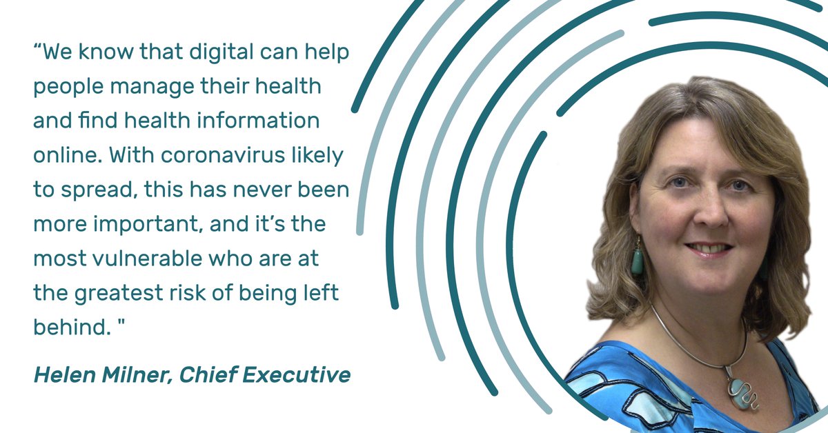 GoodThingsFdn's tweet photo. Blog: The people most at risk from #coronavirus are those most likely to not have access to online information and services says our CEO @helenmilner https://t.co/LHLugMNkTR https://t.co/76Dt3mm6Tq
