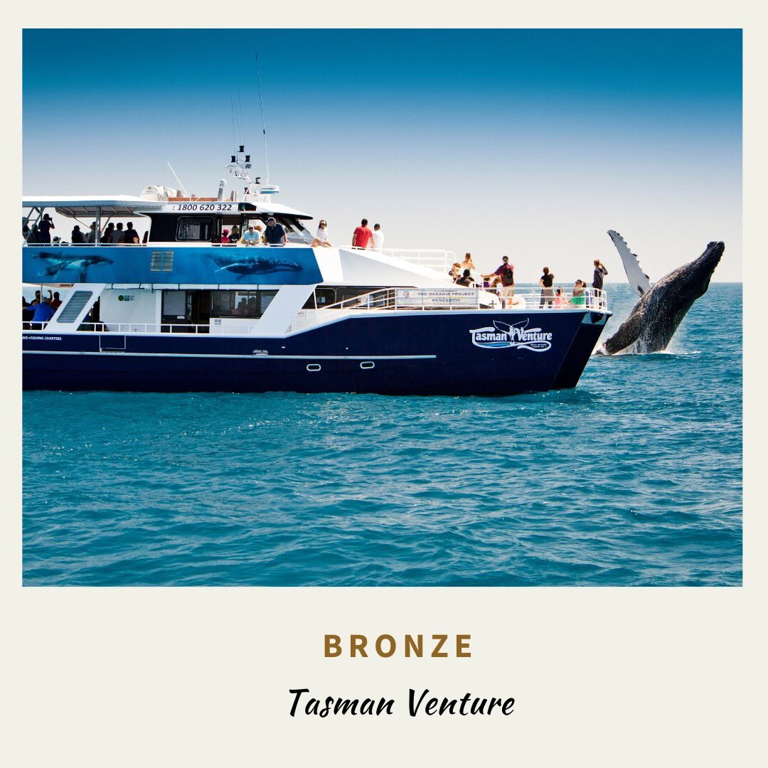 Tasmanventure's tweet photo. We got BRONZE at the @QATAINFO! 👏👌

We are incredibly humbled to be acknowledged with third place amongst a field of exceptional tourism operators.  A huge congratulations to Gordon River Cruises and @kimberleyquest for taking out the Silver and Gold respectively!

#qata19 https://t.co/UlPfcieN94