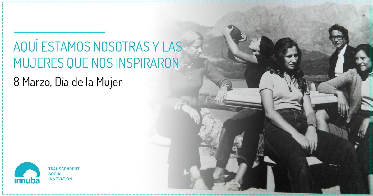 El 8 de Marzo es el #DiaDeLaMujer y las mujeres del equipo Innuba hemos escrito un artículo para hablar de esas mujeres que nos inspiraron y compartir nuestros agradecimientos, reflexiones y referencias, #AquíEstamosNosotras ¡esperamos que os guste!: medium.com/@innuba/las-mu…