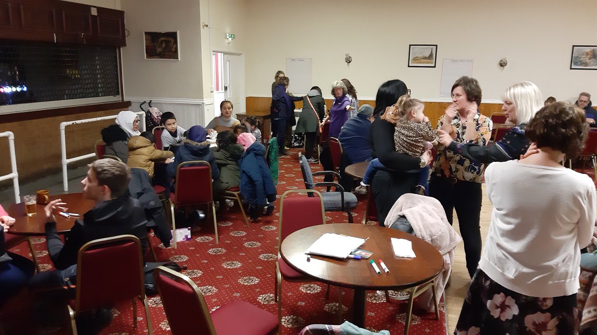 CommDevBristol's tweet photo. Great asset mapping party in Hartcliffe last night. Every person in the photo is involved in community led action - awesome! #abcd #comdevbris https://t.co/UCJzbYNahh