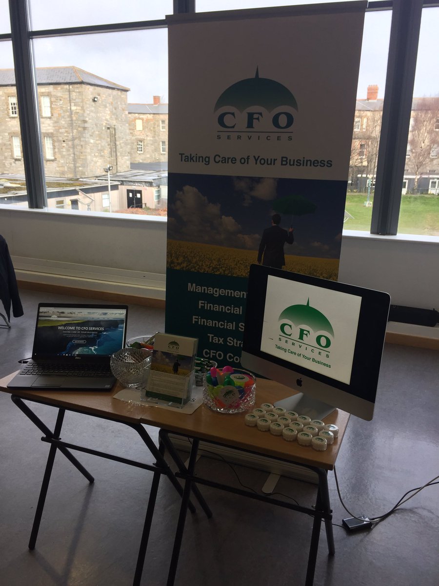 cfoservicesirl's tweet photo. The CFO Services stand at the Griffith College Careers Fair is set up and the team will be ready for questions from 10am. Drop by and say hello! https://t.co/HW7TNFOqFA