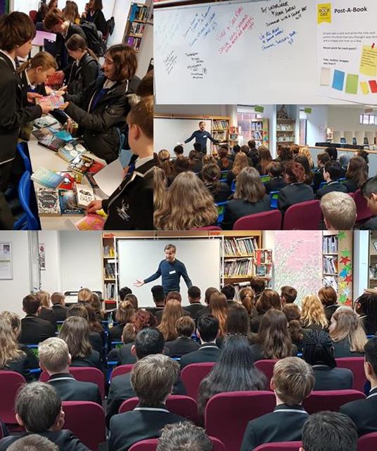 GreyCourtLib's tweet photo. Thanks kids and @stevetasane. Another great World Book Day. #WorldBookDay #WBD2020 https://t.co/YVsTlkTA0U