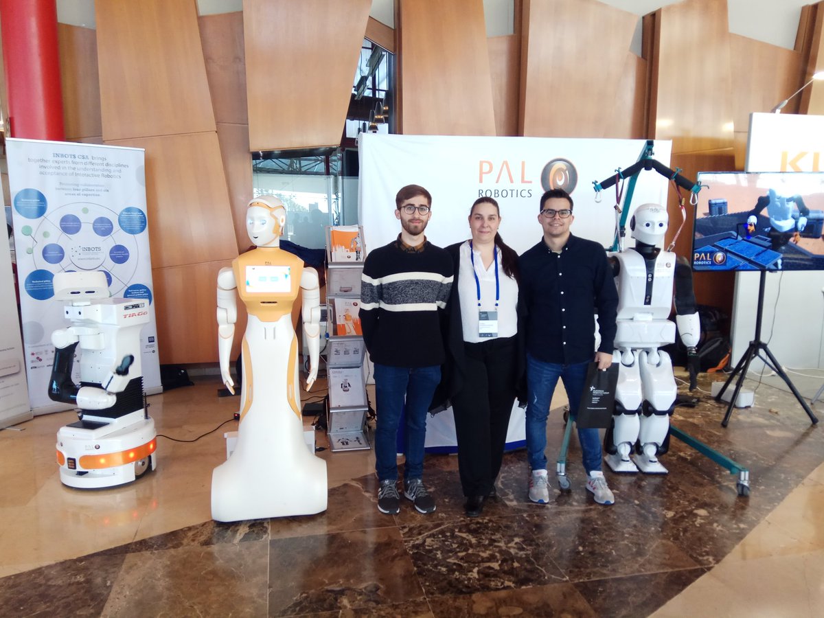The <a href="/infouex/">UEx</a> team of <a href="/MIRoN_ITP/">MIRoN_ITP</a> with the <a href="/PALRobotics/">PAL Robotics</a> robots at #ERF2020