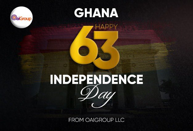 GroupOai's tweet photo. Happy Independence Day Motherland, Ghana.
Ghana will prosper!
#oaigroup #originofadeptintuition #OaiAgric #OaiHealth #OaiTechHub #OaiChildFoundation #OaiMedia #corporatesocialresponsibility #entrepreneur #youthempowerment #oaigrouplivesforever
Design Credit: OaiTech https://t.co/nz2x14XFa6