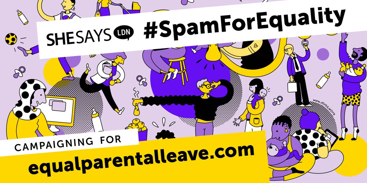 shesaysuk's tweet photo. 📌Help us #SpamForEquality this International Women's Day. Fight the fight against sexism in the workplace, and mail your CEO anonymously for Equal Parental Leave for every women's future.  👉Find out more: https://t.co/hJLkxF2XbM
#IWD #EachForEqual #IWD2020 #EqualLeave https://t.co/y9xxkISpTf