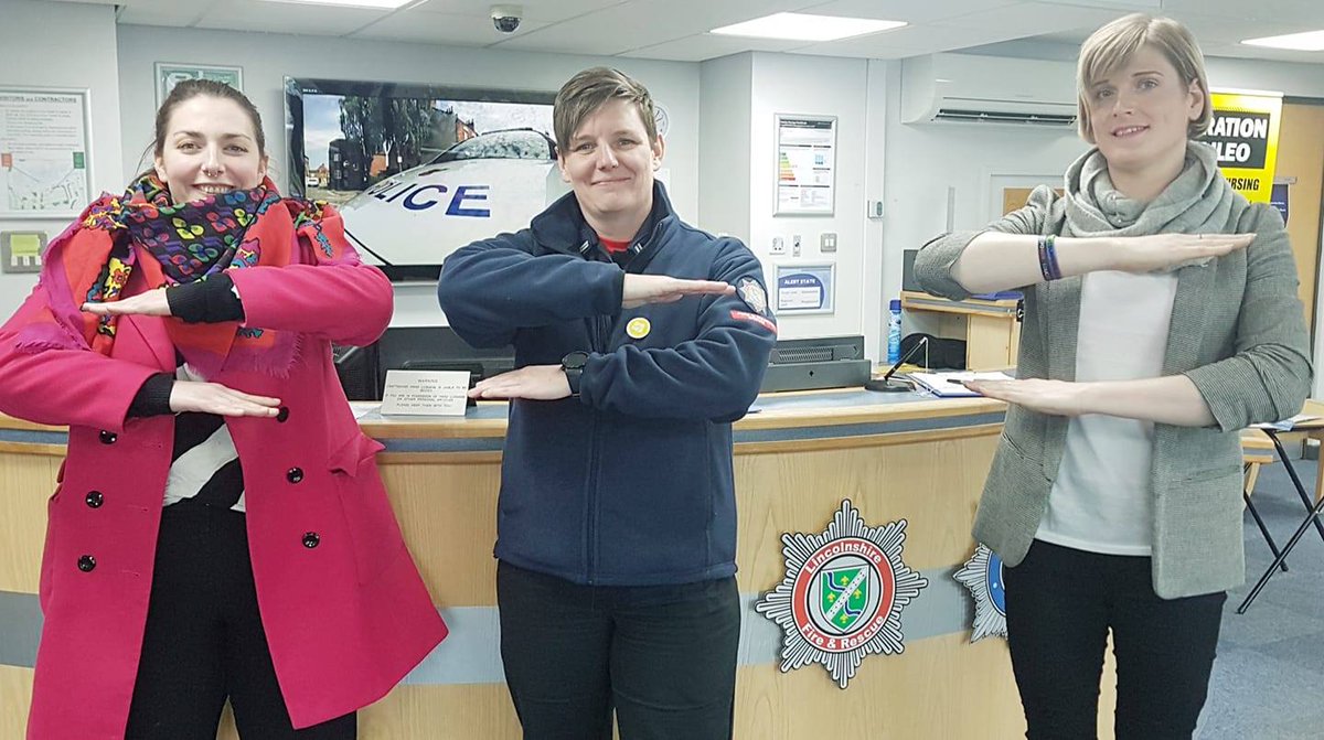 LincsFireRescue's tweet photo. A great Women's Network event yesterday at HQ. Our two newest whole time recruits were in attendance showing their support for #IWD20 #EachforEqual         We wish them both the best of luck! https://t.co/TT059Gzg3Z