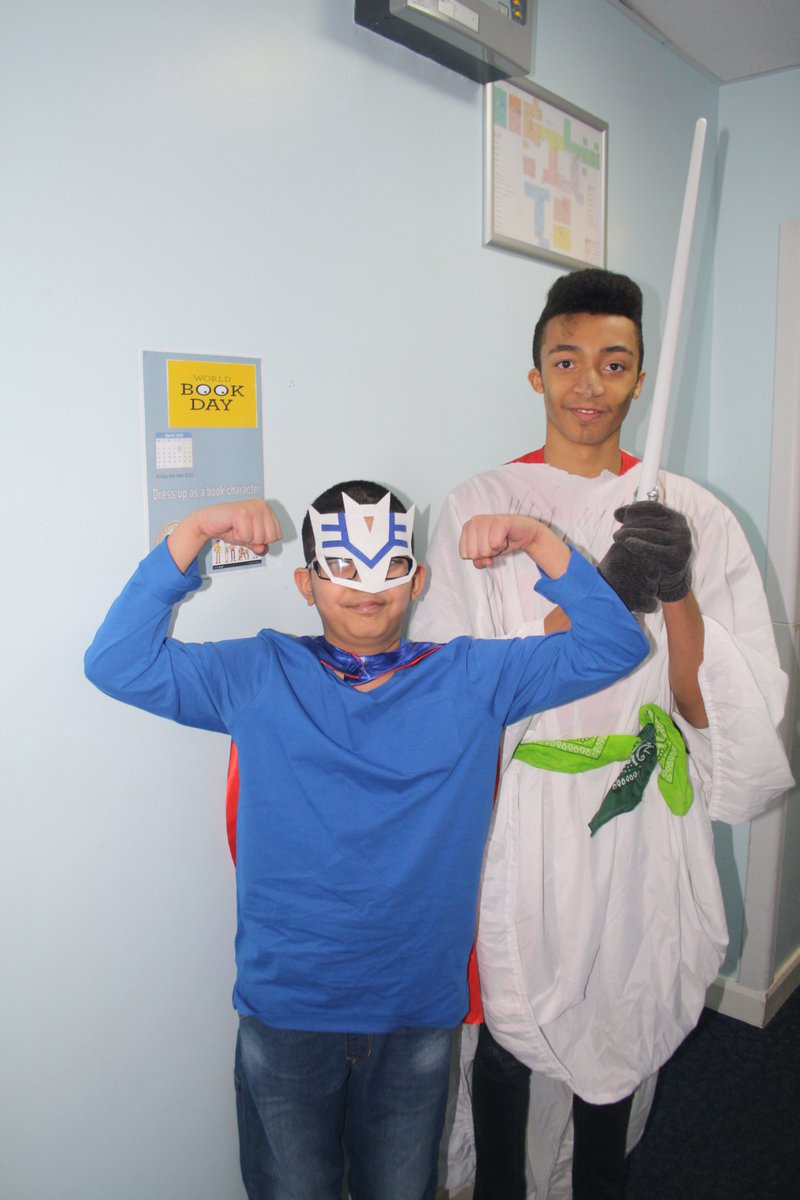 BaskervilleSch's tweet photo. Colourful & fun outfits all around school?! Must be #WorldBookDay #celebrateautism #baskerville #senlearning https://t.co/T7PBsFRgRu