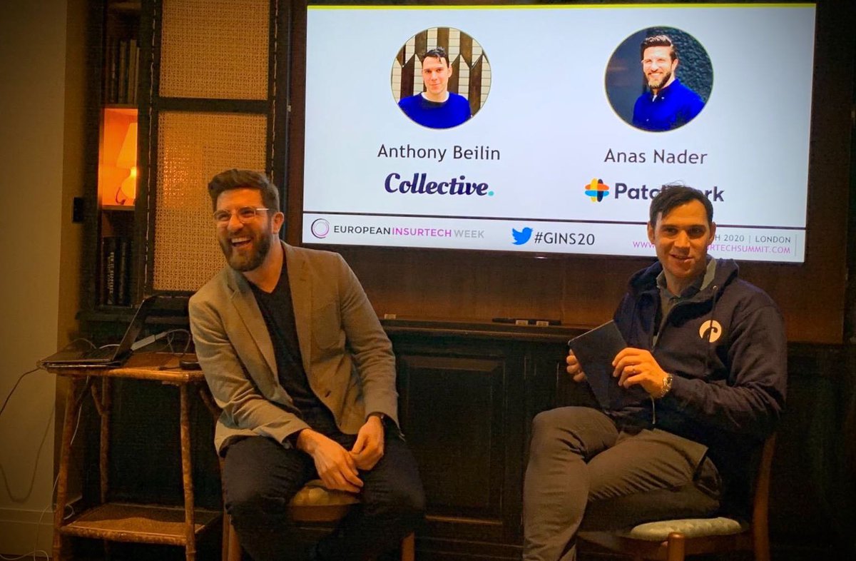 Enjoyed speaking at the Global InsurTech Summit, sharing our work at <a href="/heypatchwork/">Patchwork Health 💙</a> &amp; the future of #FlexibleWorking in #healthcare, interviewed by <a href="/AnthonyBeilin/">Anthony Beilin</a> from @_CollectiveUK. Great to have met so many innovators at Europe’s leading #InsurTech event of 2020! @Ideas_Gateway