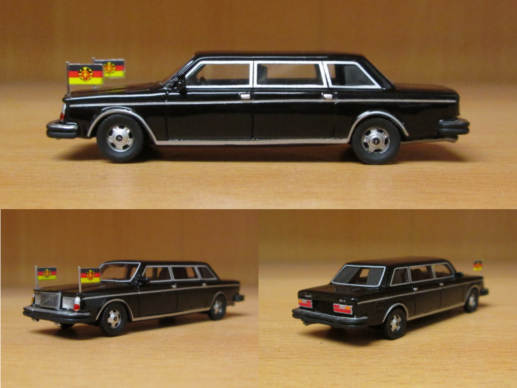 ModelCarGroup's tweet photo. This 1978 #Volvo #264 #TE #DDR #statecar in scale 1:87 is announced by #BOS and will be available soon. https://t.co/2tvfEuZwLL
