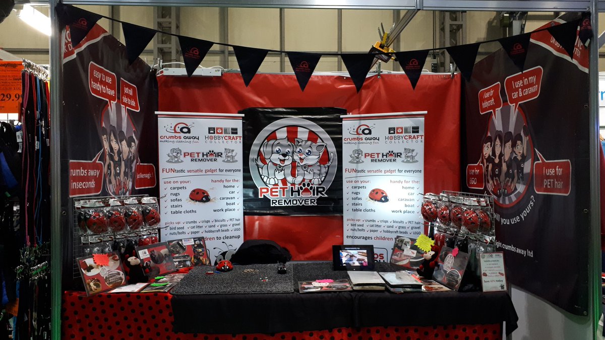 CrumbsAway's tweet photo. We are @crufts @thenec see our demo on #removingpethair with our #ecofriendly #ladybird #cleaning #gadget it really does #makingcleaningfun our show price only available stand 1-104 also sweeps #crumbsaway picks up #LEGO great for #cars #caravans #homes #crufts2020 #cleaningtips https://t.co/krg4VrMF2l