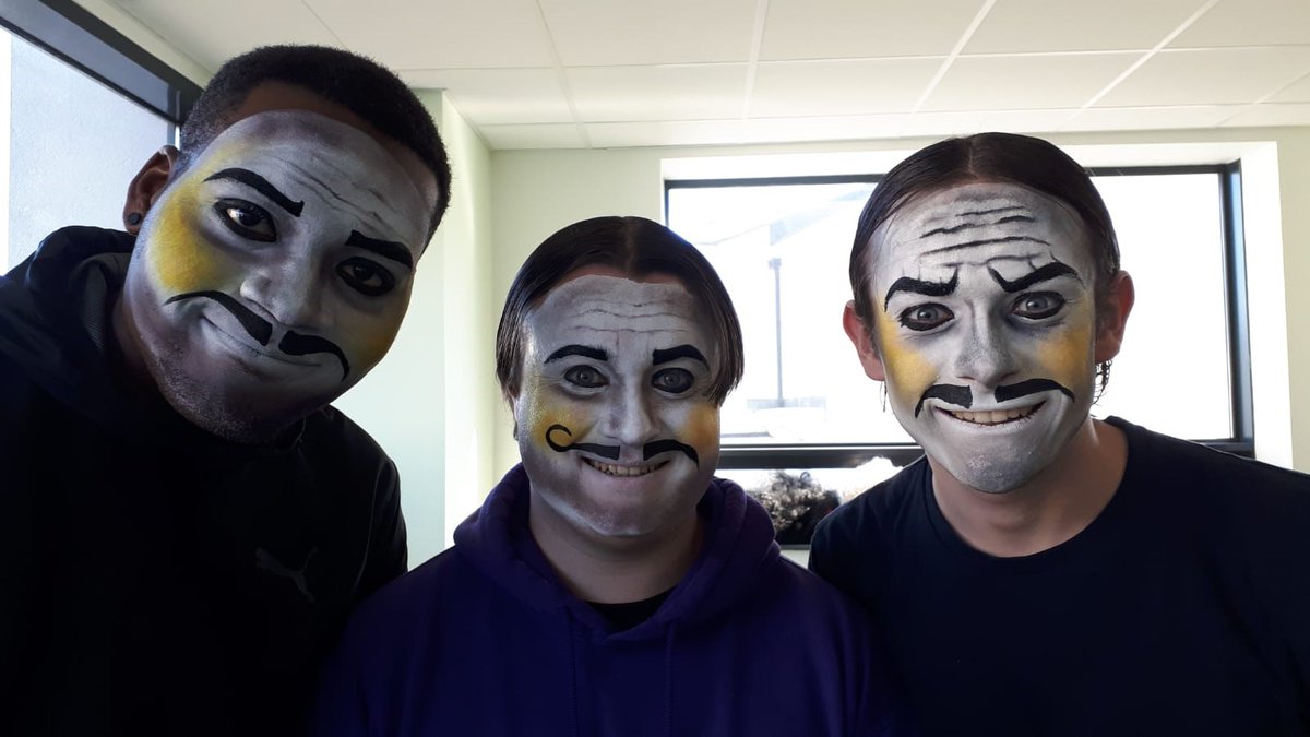BrayInstituteFE's tweet photo. BIFE Performing Arts Students rehearsing for their upcoming play
"The Ginger Ale Boy"
The Ginger Ale Boy is on 19-20th of March in the @mermaidarts
The Ginger Ale lads!
Zachary Singa, Conor Martin and Jordi Wortmann
#play #performance #rehearsal #gingeraleboy #performingarts https://t.co/kgWURdIz4x