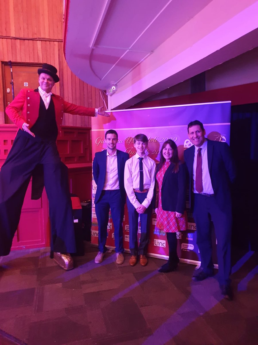 Congratulations to Year 9 pupil Oliver Davies for winning ‘The Future is Bright Award’ at the <a href="/BridgendCBC/">Bridgend CB Council</a> Inspire Life Awards last night! This award recognises Oliver’s huge contribution to health &amp; wellbeing as a young carer to his family &amp; his impact on the wider community!