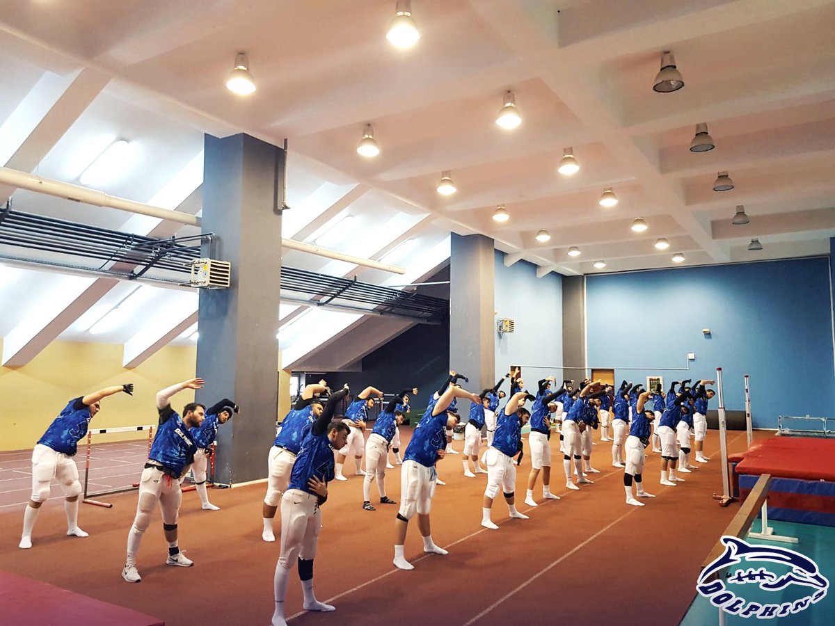 EgeDolphins's tweet photo. Grubumuzun son maçından ısınma görüntüleri 🐬🏈📸 https://t.co/iJMfwWLVET