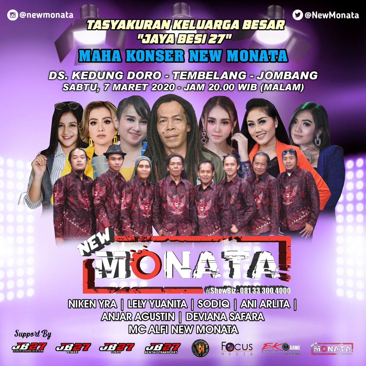 @NewMonata (@newmonata) on Twitter photo ASSALAMUALAIKUM WARGA MASYARAKAT JOMBANG DAN SEKITARNYA, KITA KETEMU LAGI BESOK MALAM YA..
@niken_yra
@lelyyuanita88
@anjaragustin16
<a href="/devianasafara/">deviana safara</a>
@aniarlita16
@sodiq.panturaofficial
@alfi_newmonata
GAAASSSSS POOLLLLL
#nemofa
#newmonata
#showbiznewmonata081333004000 ASSALAMUALAIKUM WARGA MASYARAKAT JOMBANG DAN SEKITARNYA, KITA KETEMU LAGI BESOK MALAM YA..
@niken_yra
@lelyyuanita88
@anjaragustin16
<a href="/devianasafara/">deviana safara</a>
@aniarlita16
@sodiq.panturaofficial
@alfi_newmonata
GAAASSSSS POOLLLLL
#nemofa
#newmonata
#showbiznewmonata081333004000