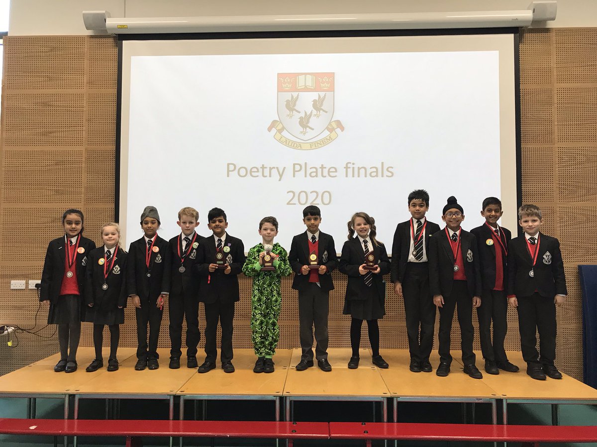 We have all enjoyed the Year 3 and 4 Poetry Plate Finals #somuchmore
