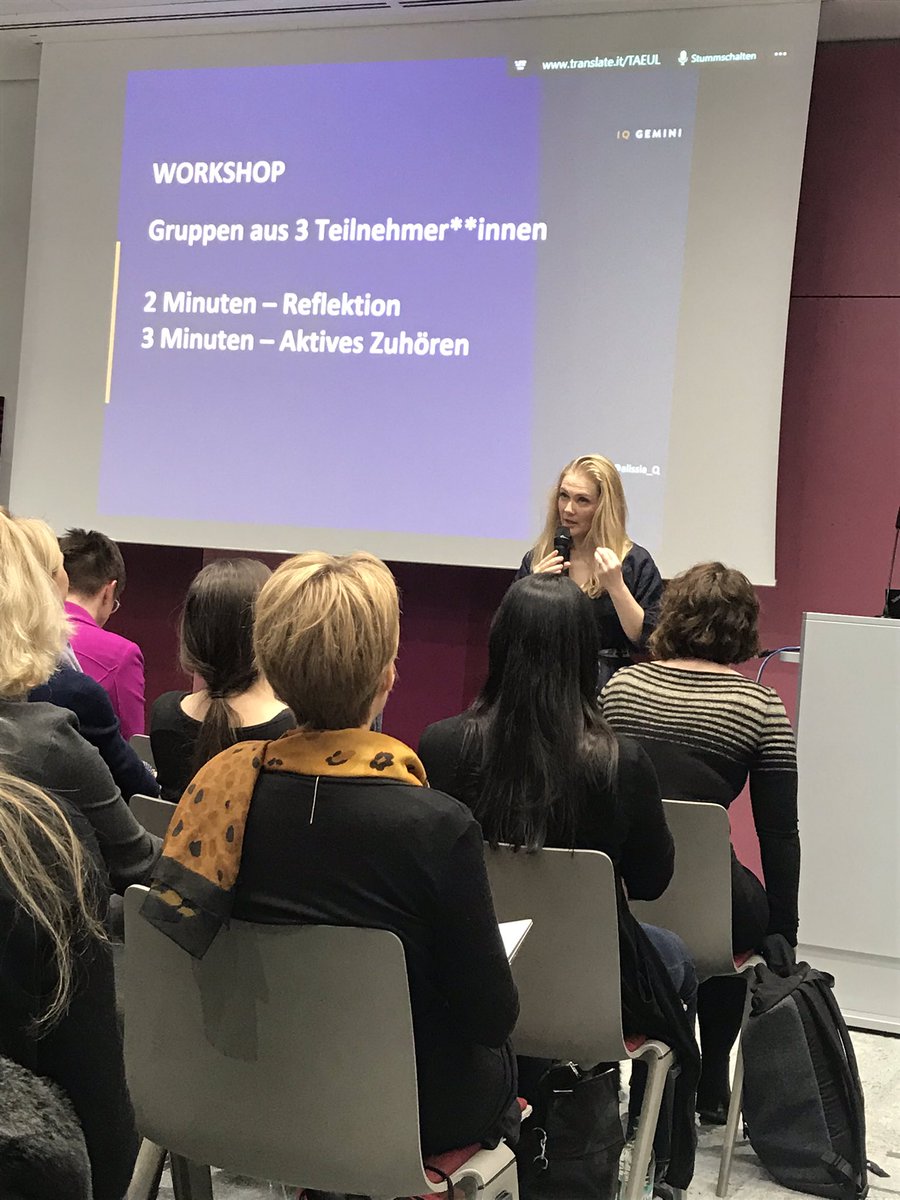 Bianca Lorenzen (@bialorenzen) on Twitter photo Klasse Übung von <a href="/_alissiaQ/">Alissia Quaintance</a> beim #IWD2020 - uneingeschränktes Sprechen und Aktives Zuhören deaktiviert das Nervensystem und entspannt den Körper- nur so können wir kreativ werden. Klasse Übung von <a href="/_alissiaQ/">Alissia Quaintance</a> beim #IWD2020 - uneingeschränktes Sprechen und Aktives Zuhören deaktiviert das Nervensystem und entspannt den Körper- nur so können wir kreativ werden.