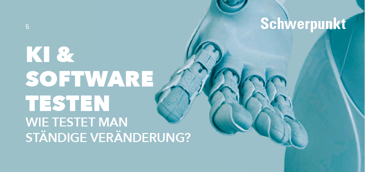 SQMagazin's tweet photo. Schon gelesen? Neues #SQMagazin zu "#KI & #SoftwareTesting"
Prof. Sabine Radomski (@deutschetelekom, HfTM Leipzig) schreibt über: KI & #SoftwareTesten. Wie testet man ständige Veränderung?
https://t.co/4HoOEUkiqd
#KünstlicheIntelligenz #Fachmagazin #Qualität #SoftwareQualität https://t.co/h5gffL0Gq6