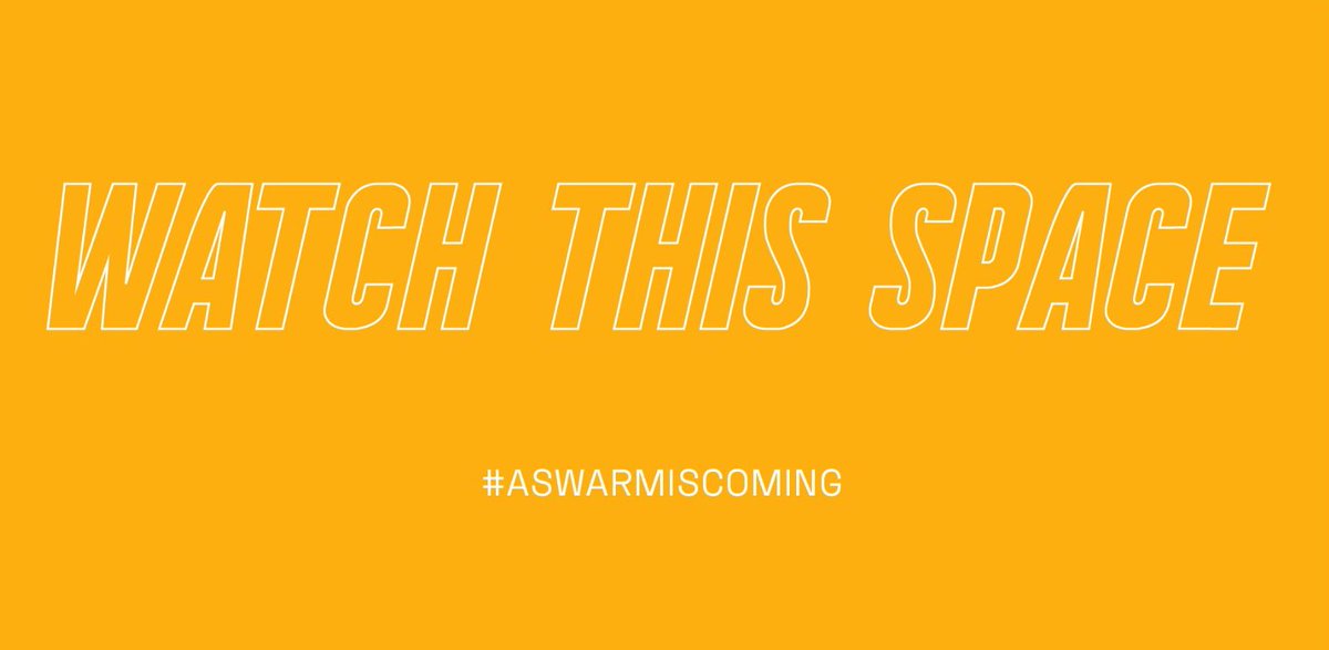 waspswomen's tweet photo. ๐EXCITING NEWS COMING SOON๐
We will be releasing some hot off the press news later today about THE BIG SWARM!
Stay tuned ๐
#aswarmiscoming #itwillbethebest
โก๏ธ https://t.co/LohRoE7BbY https://t.co/HVkgW1FHrL