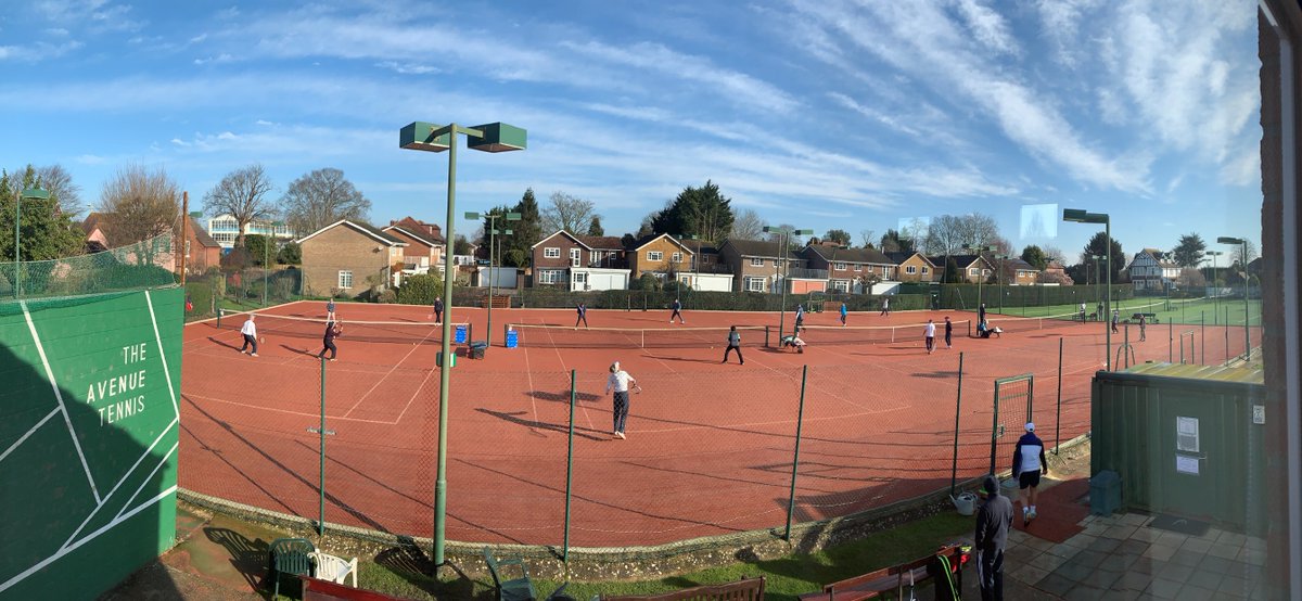 AvenueLTSFC's tweet photo. What a beautiful day at The Avenue Tennis Club https://t.co/DfYVBqTjsF
