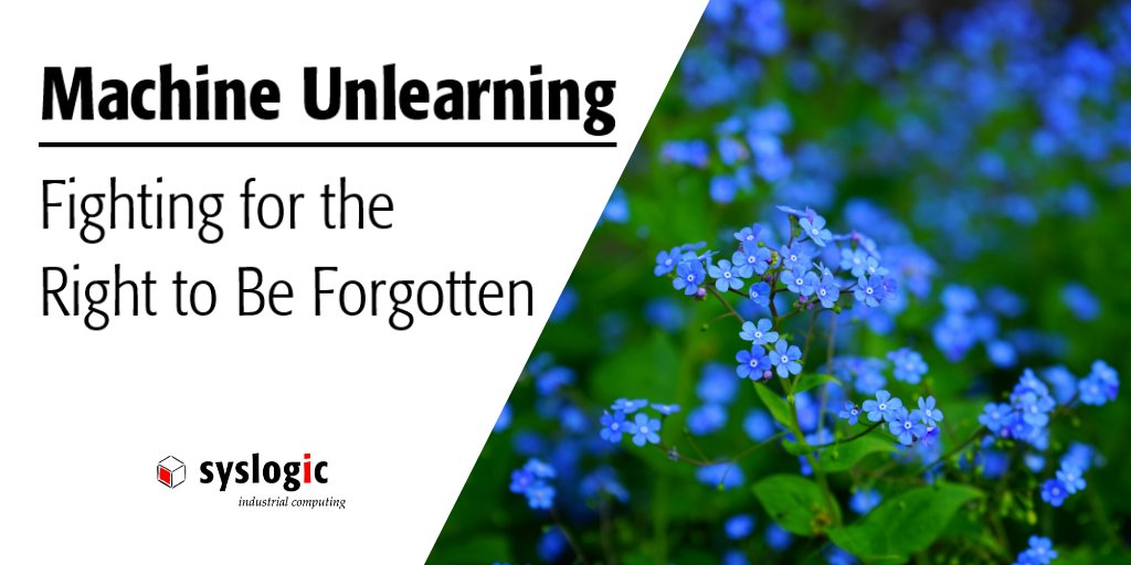 syslogic_ai's tweet image. Machine Unlearning: Fighting for the Right to Be Forgotten
syncedreview.com/2020/02/05/mac…
#machinelearning #machineunlearning #algorithmcomplexity