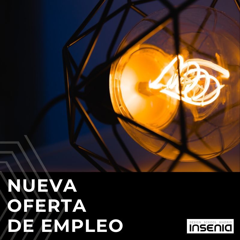 Oferta de Empleo - Estudio de Interiorismo - Exclusiva exalumnos :: Insenia Design School Madrid
buff.ly/2uUNCL8