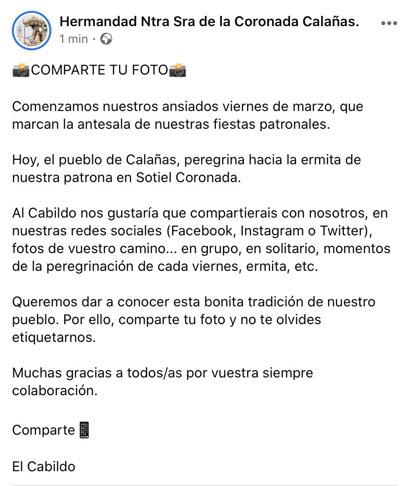 Hermandad Coronada (@virgencoronada) on Twitter photo 