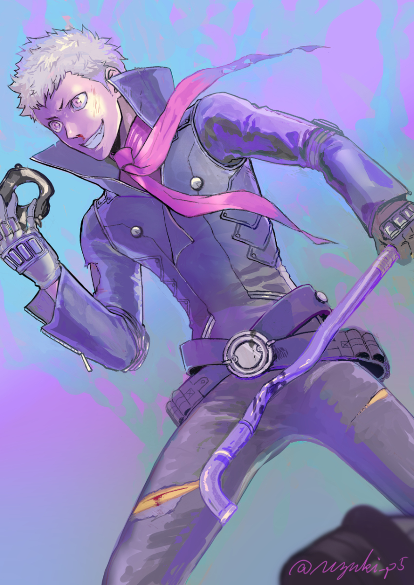 ペルソナ5 PR 2018 主人公&竜司&杏　psa10 ヴァイス 英語 ペルソナ5 プロモ PR BSF 2018 主人公&竜司&杏 ヴァイス