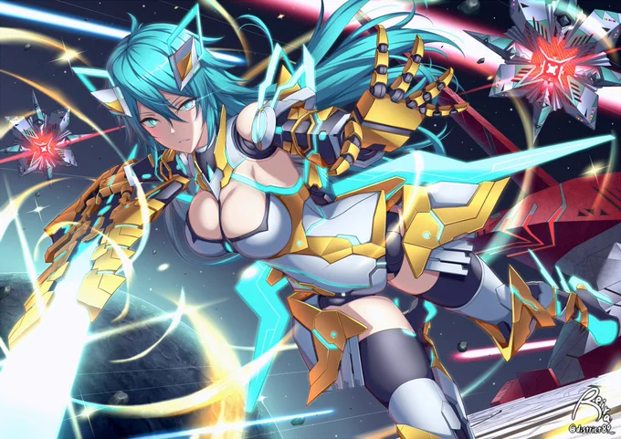 #絵描きアークス自己紹介
主にNPCメインで描いてます
公式のイラストコンテストでは5周年記念イラコンで入賞
7周年記念デザコンアクセ部門にて佳作を頂きました
そして今年はフォロワー1万人突破を目標に頑張ります 