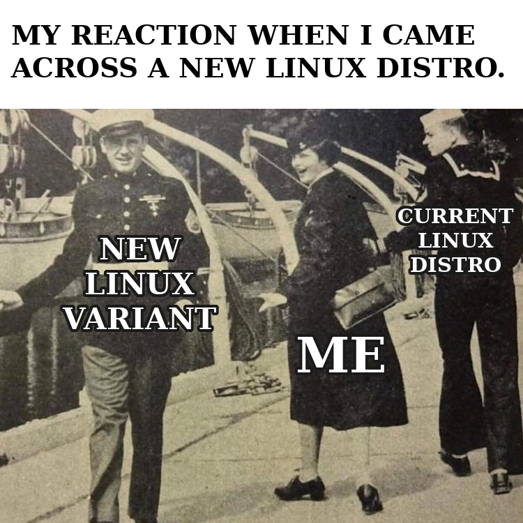 ostechnix's tweet image. Wow.. This Linux distro must have cool features 😎😉😀
#linux #distrohopper