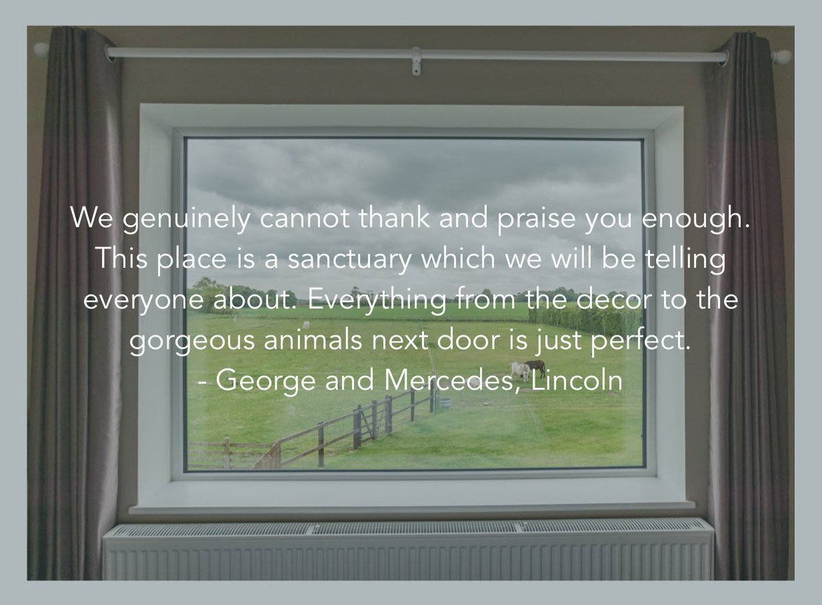 A selection of fantastic reviews from very happy guests staying at Swallows Return recently - a delightful cottage in the North Norfolk countryside, complete with hot tub included in the price, stunning views and private parking🏡 blakeneycottagecompany.co.uk/cottage/swallo…